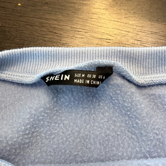 Blue butterfly/moon/stars sweater Shein - Picture 2 of 2